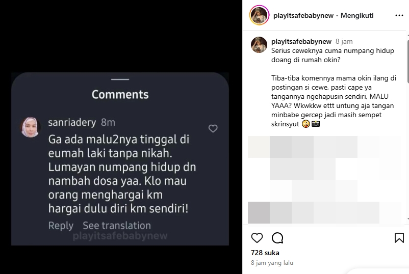Komentar Ibu Okin